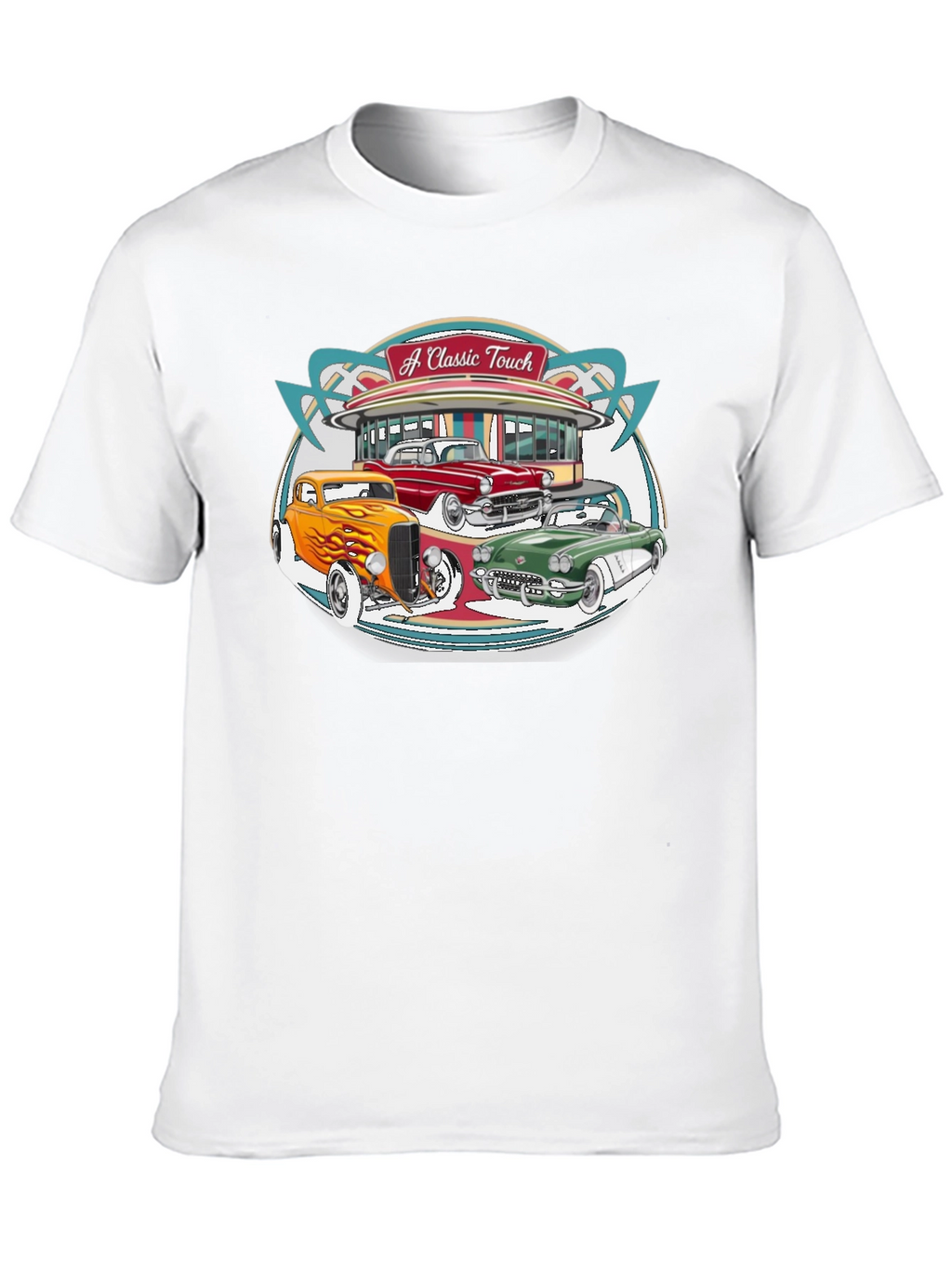 Classic Car Diner T-Shirt