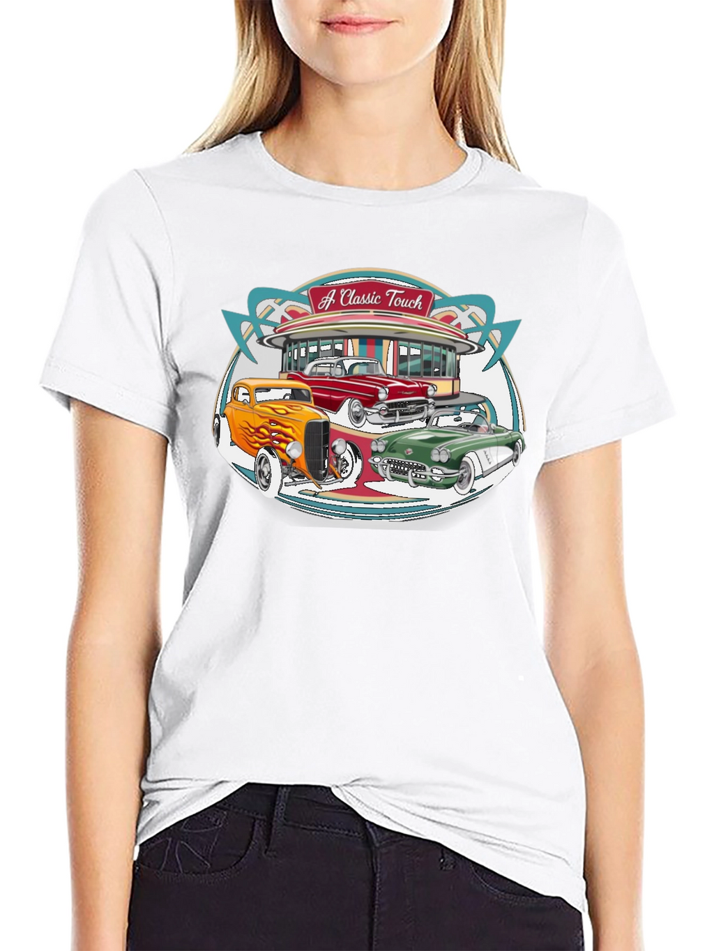 Classic Car Diner T-Shirt