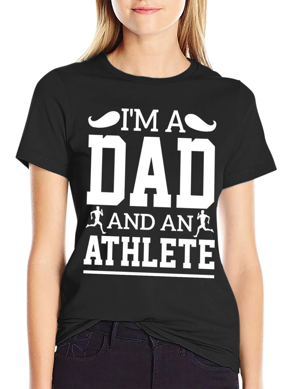 Im A Dad And An Athlete Graphic T-Shirt