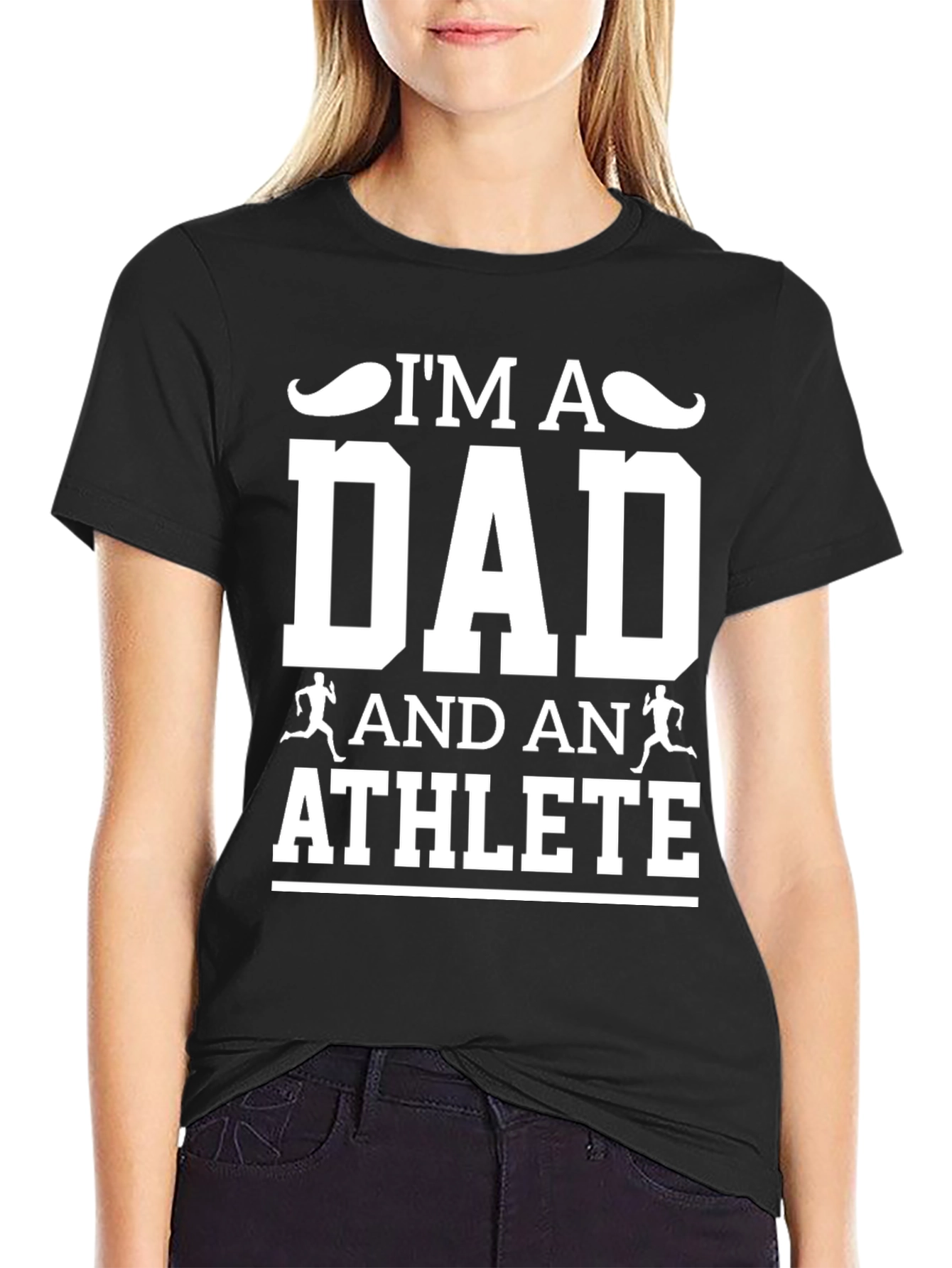 Im A Dad And An Athlete Graphic T-Shirt