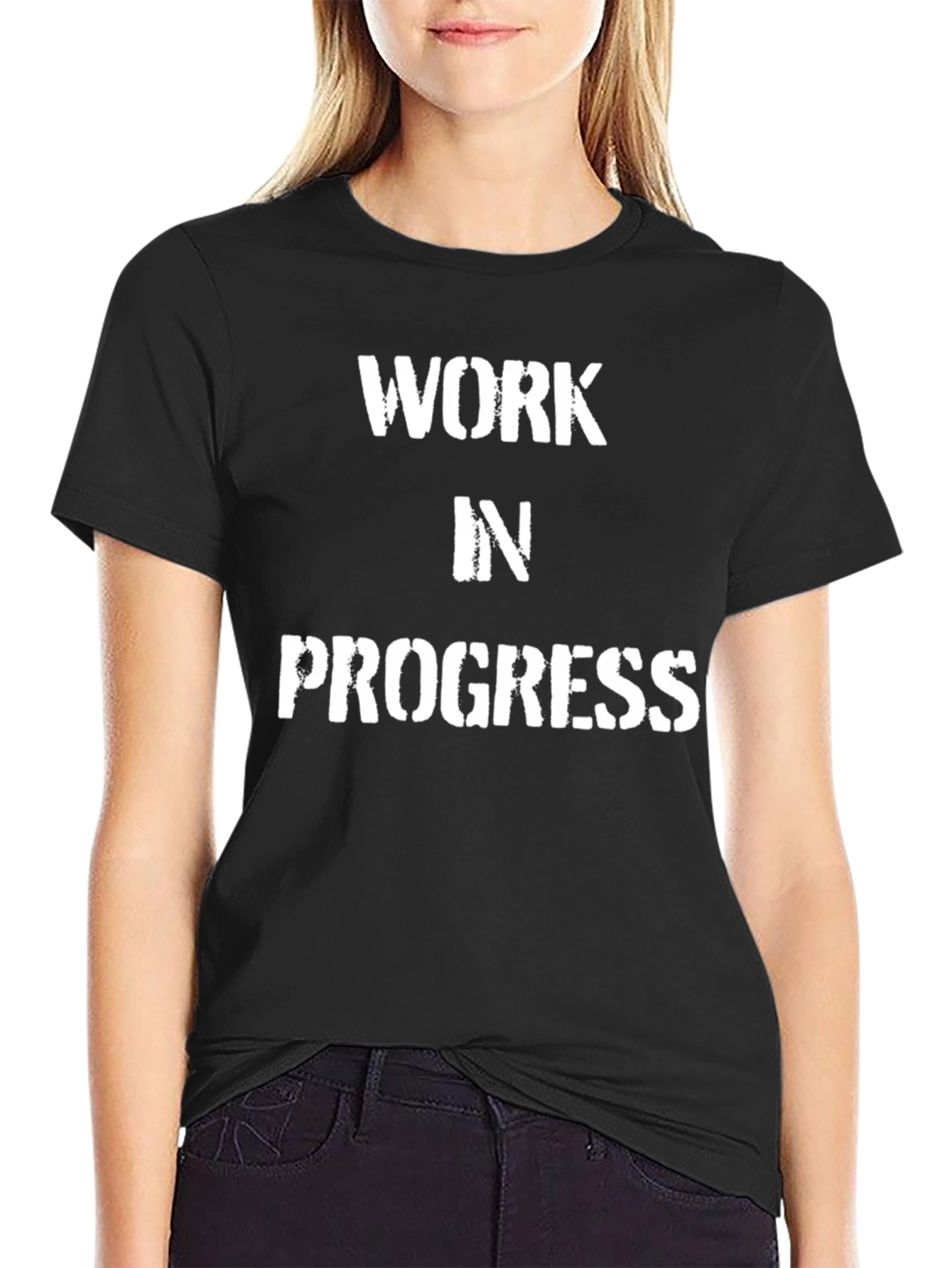 Work In Progress T-Shirt - Motivational Tee