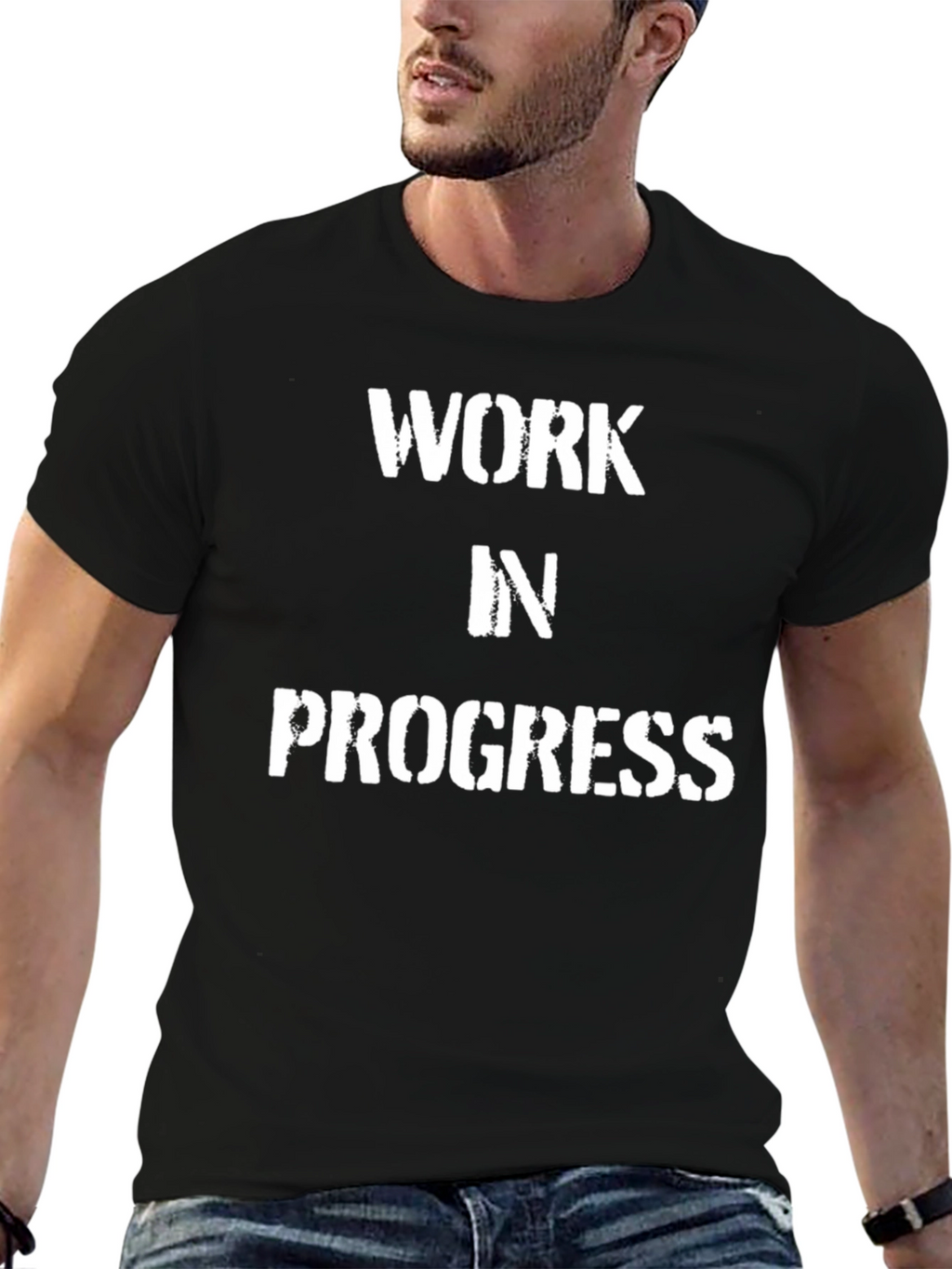 Work In Progress T-Shirt - Motivational Tee