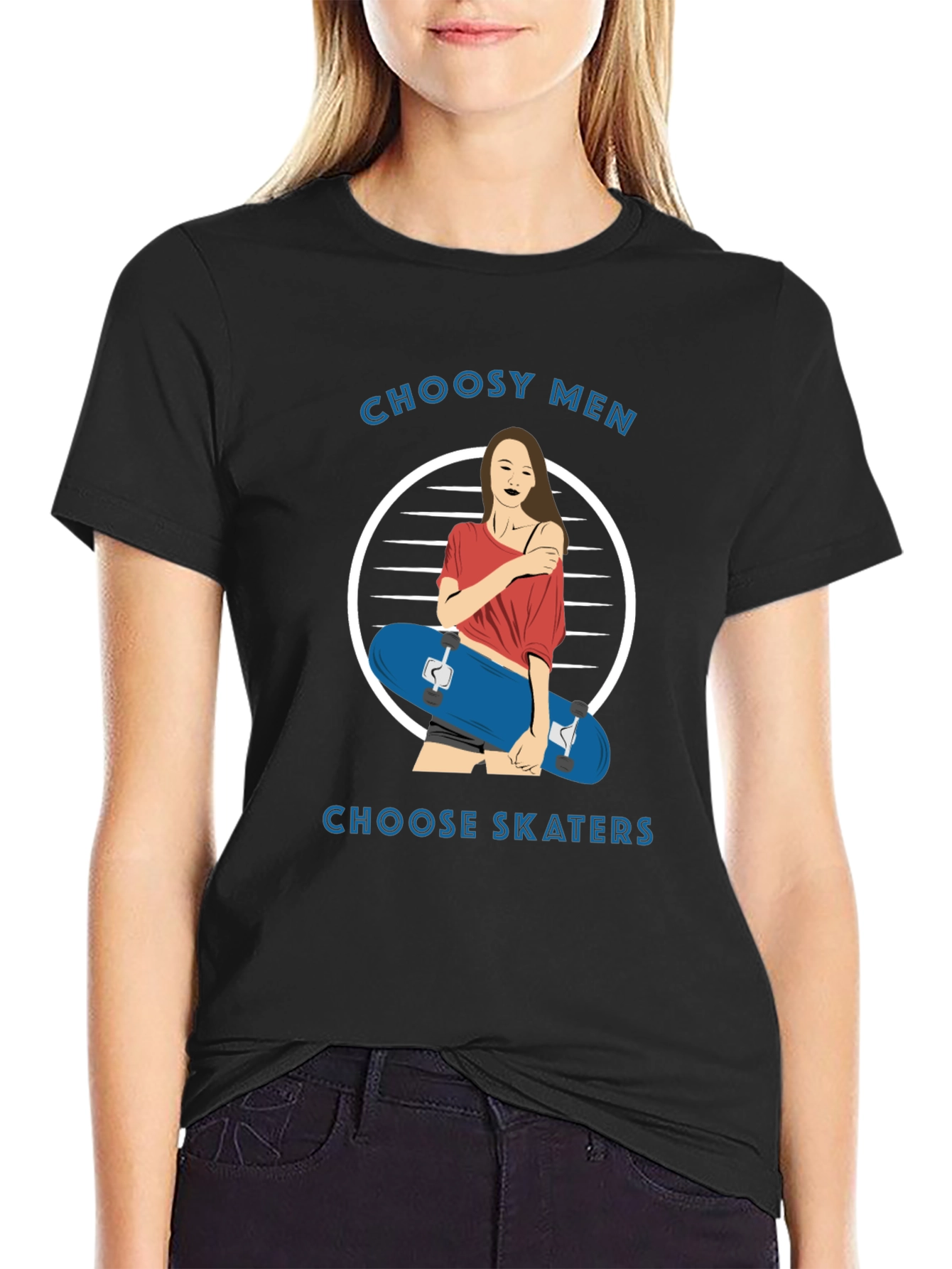 Choosey Men Choose Skaters Graphic Tee