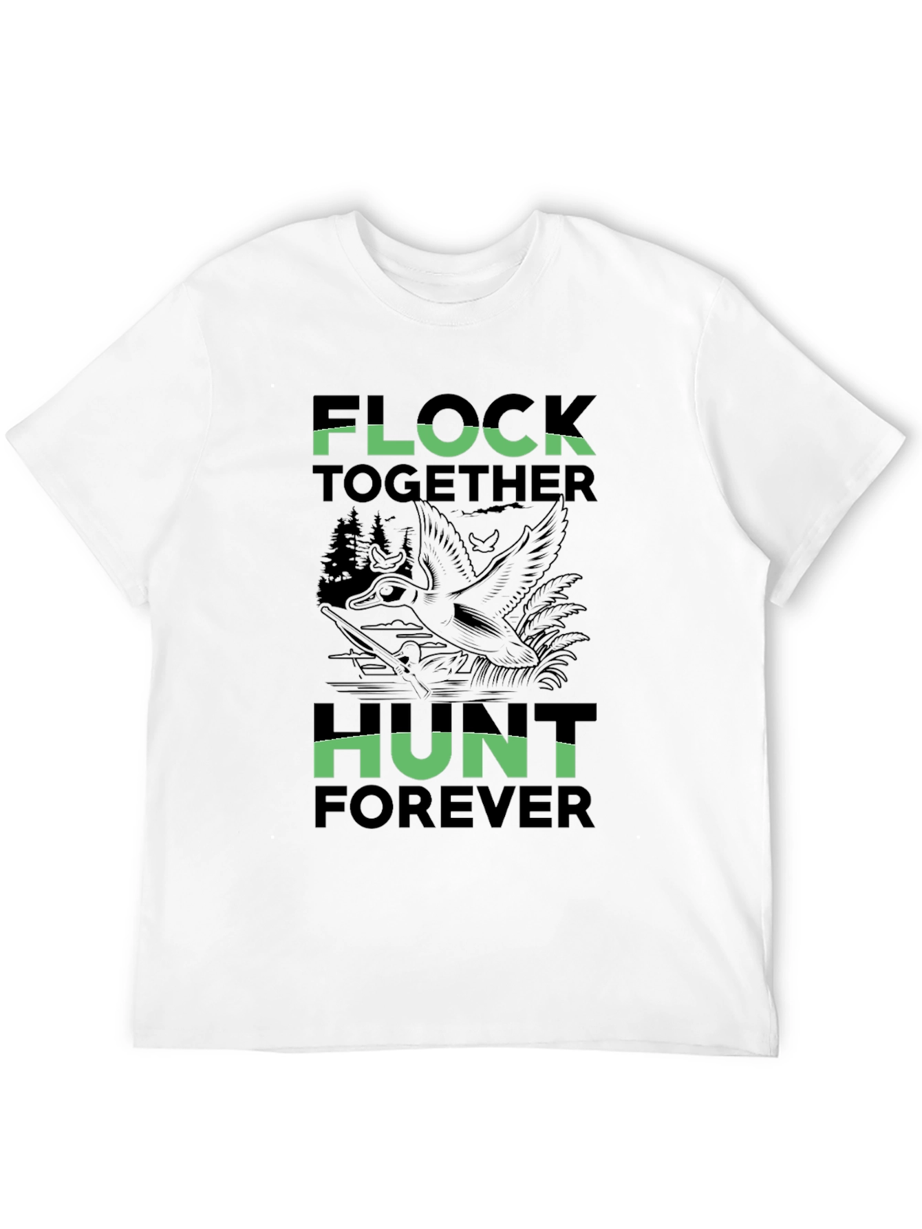 Flock Together Hunt Forever Graphic Tee