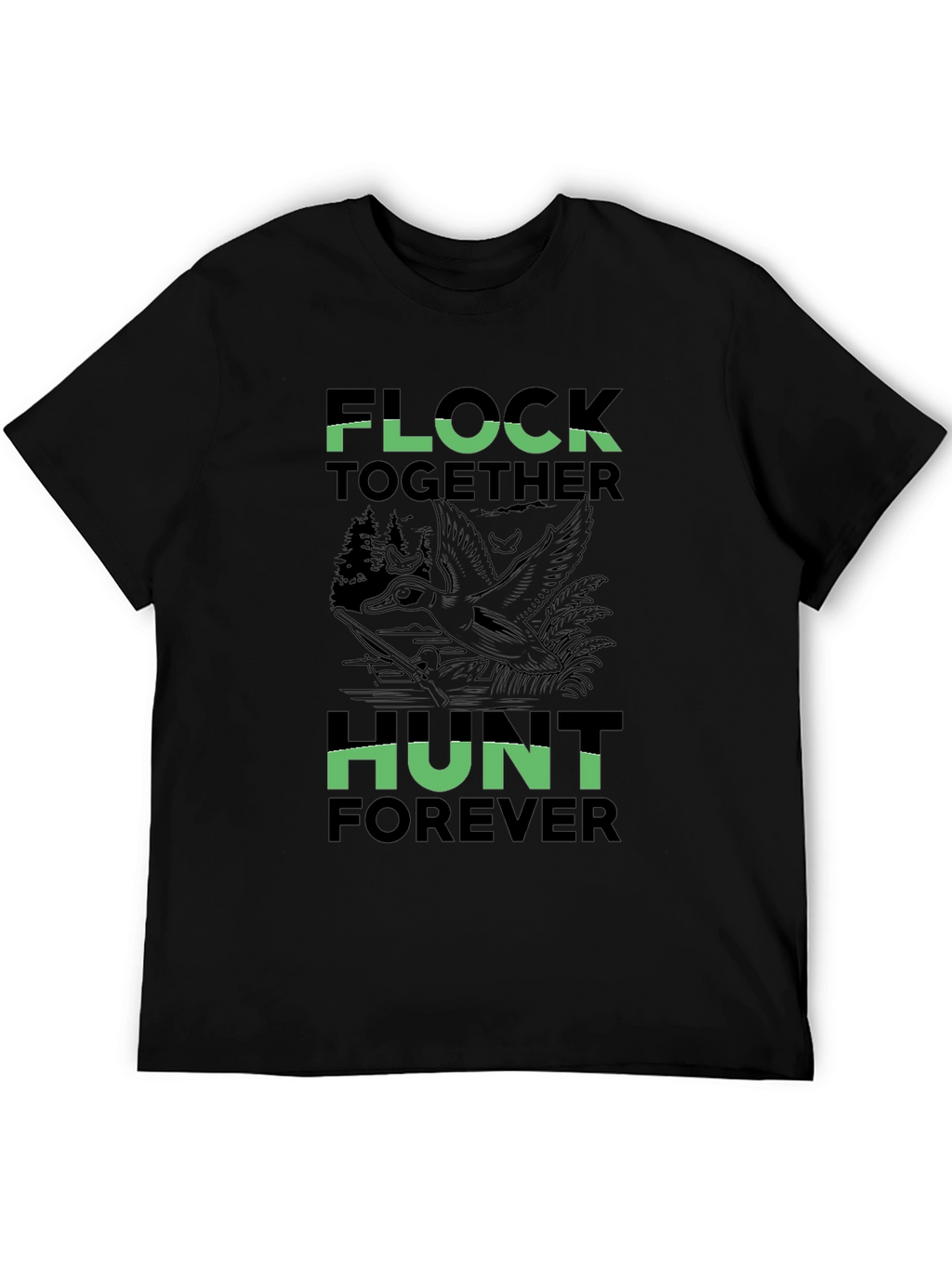 Flock Together Hunt Forever Graphic Tee