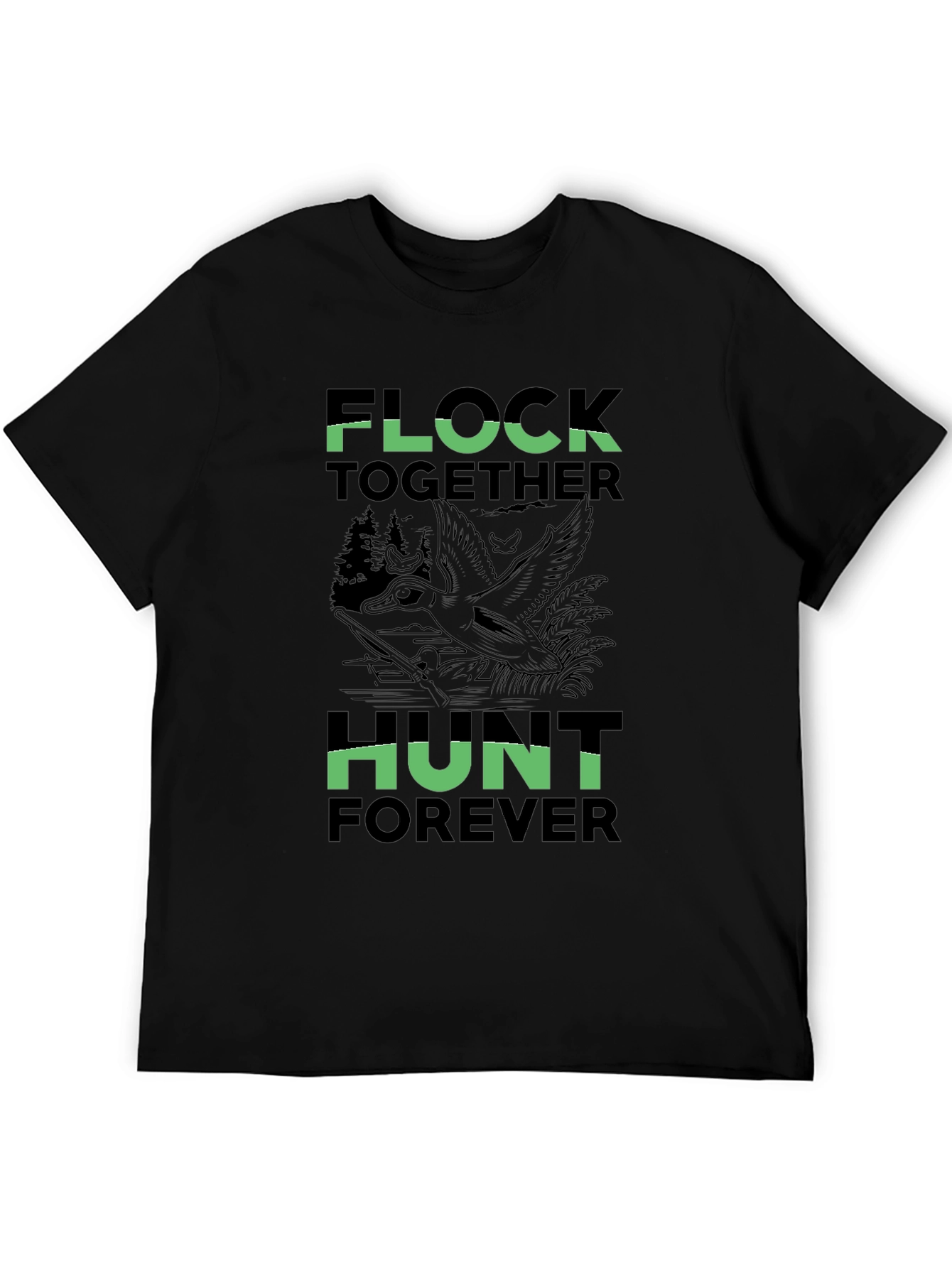 Flock Together Hunt Forever Graphic Tee