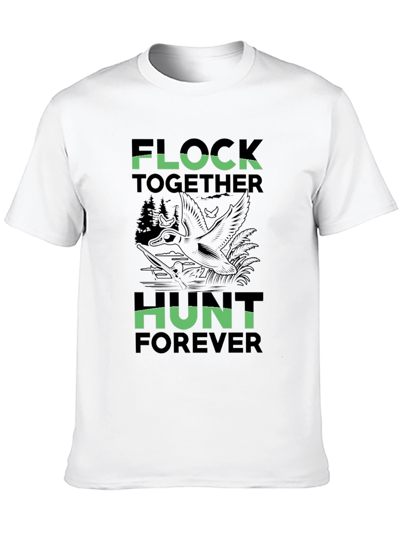 Flock Together Hunt Forever Graphic Tee