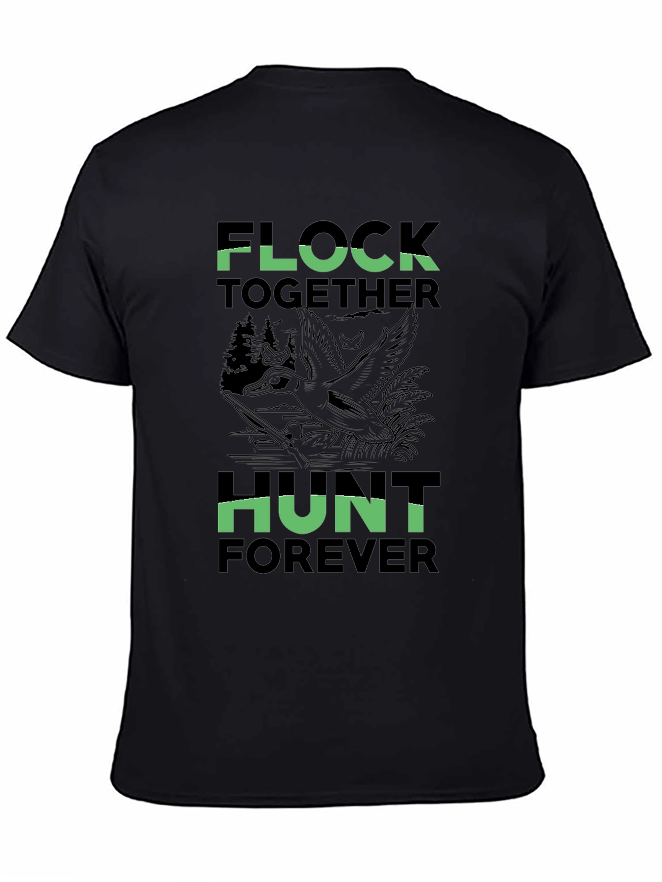 Flock Together Hunt Forever Graphic Tee