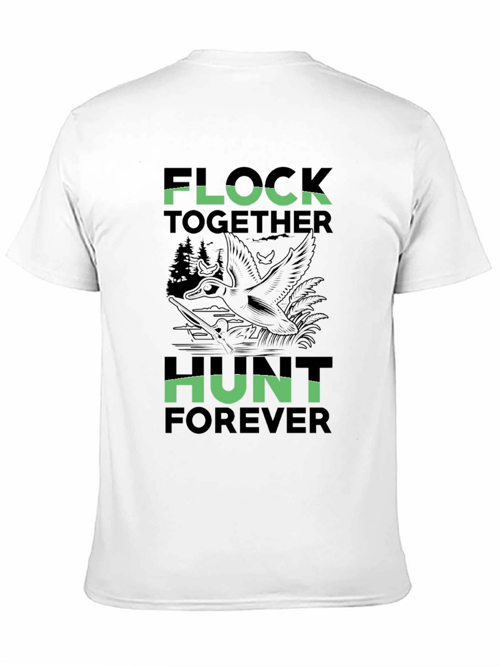 Flock Together Hunt Forever Graphic Tee