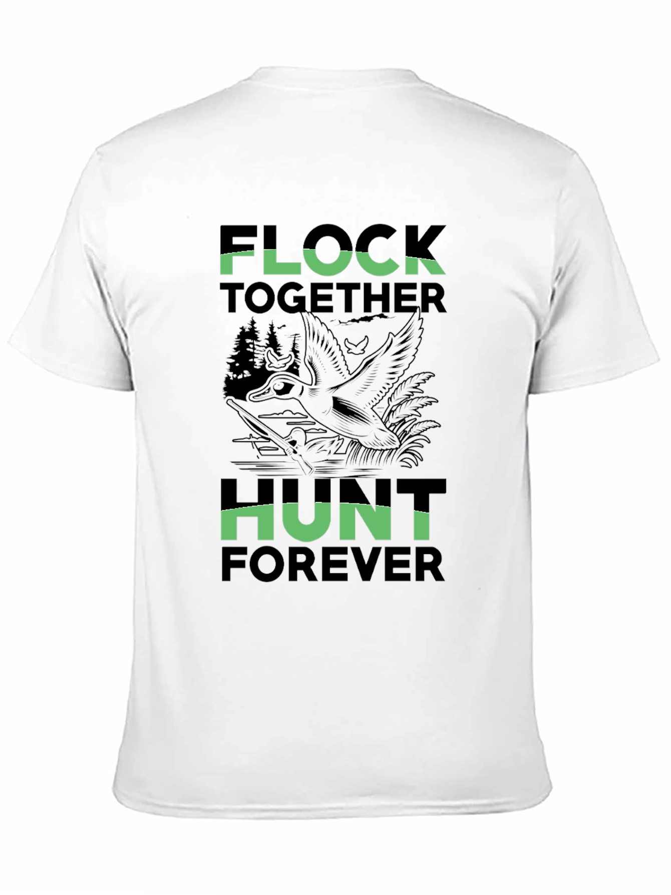 Flock Together Hunt Forever Graphic Tee