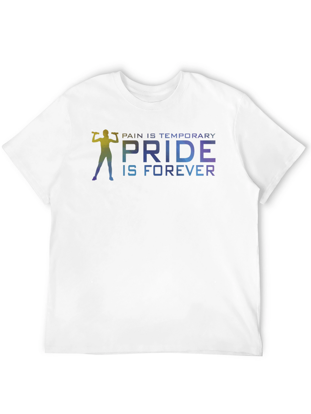 Pride Forever Gym T-Shirt - Black Cotton Blend