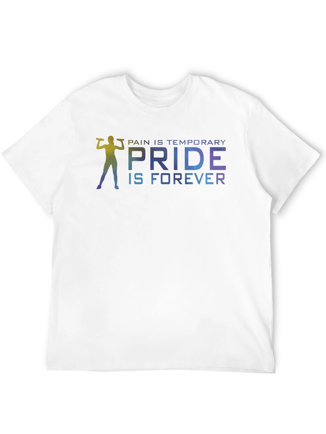 Pride Forever Gym T-Shirt - Black Cotton Blend