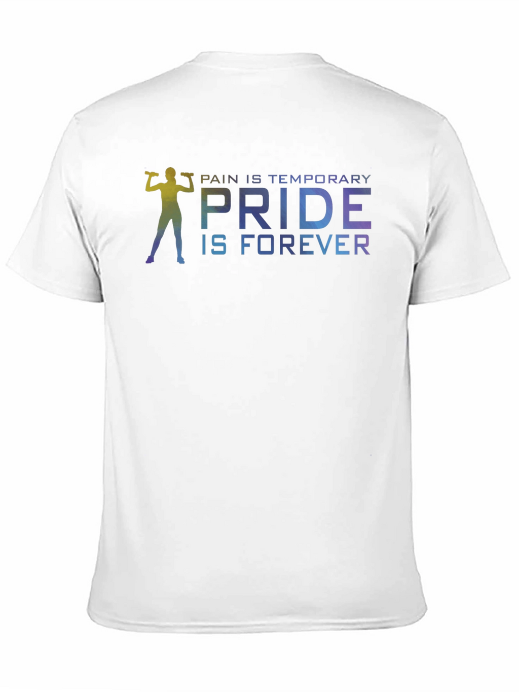 Pride Forever Gym T-Shirt - Black Cotton Blend