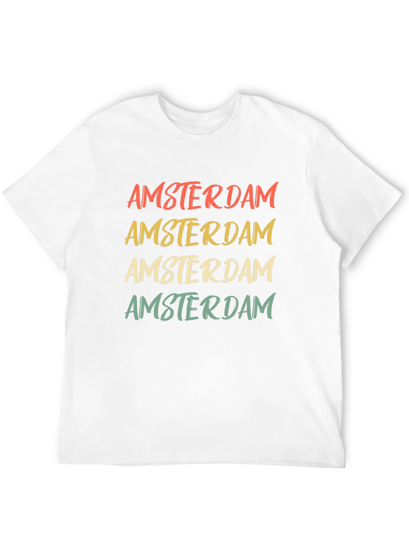 Amsterdam Retro Style Graphic Tee