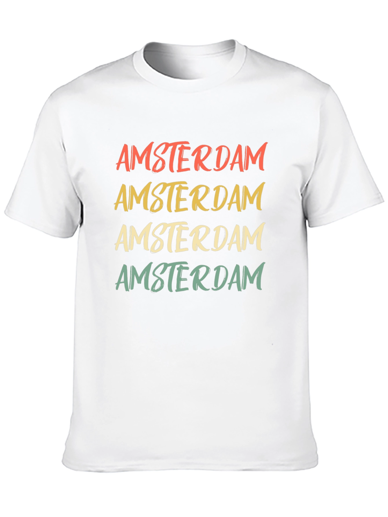 Amsterdam Retro Style Graphic Tee