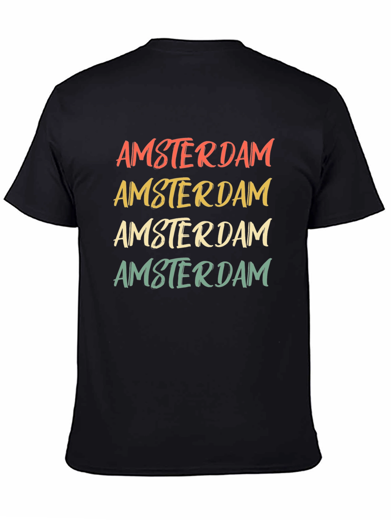 Amsterdam Retro Style Graphic Tee