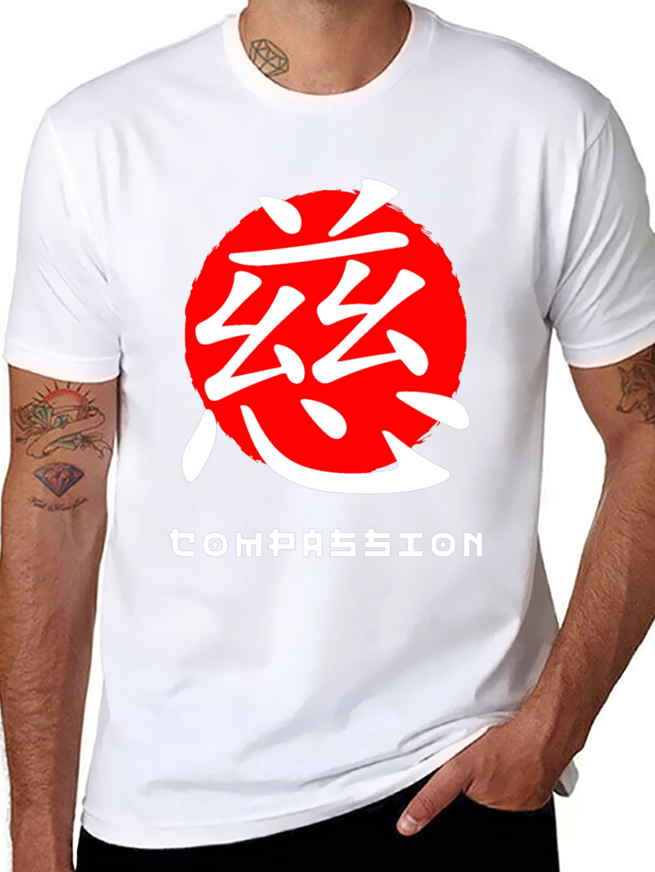 Compassion Graphic Tee - Zen Style Shirt