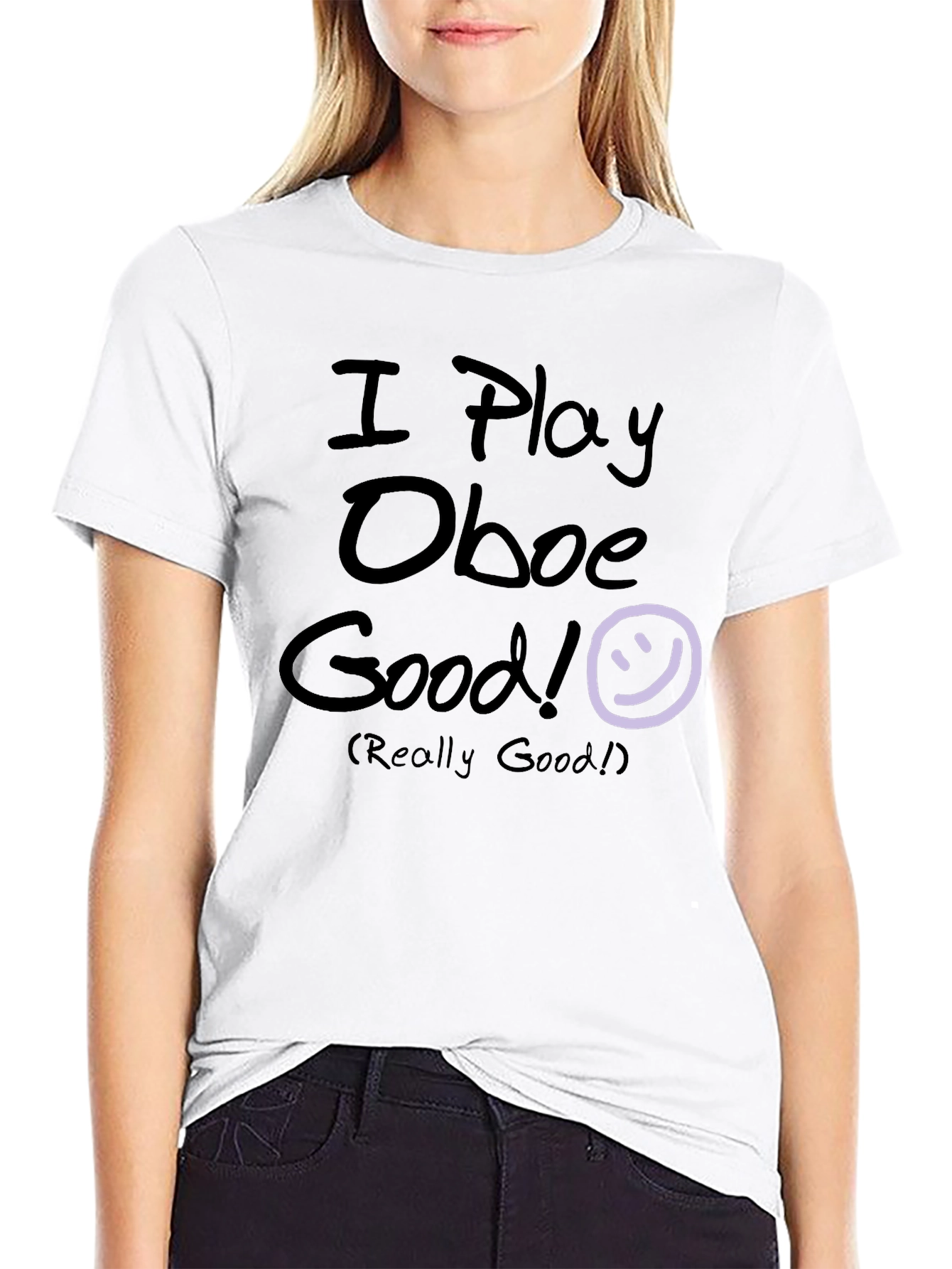 Funny Oboe Player T-Shirt - I Play Oboe Good