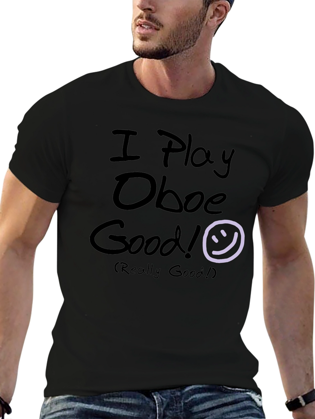 Funny Oboe Player T-Shirt - I Play Oboe Good
