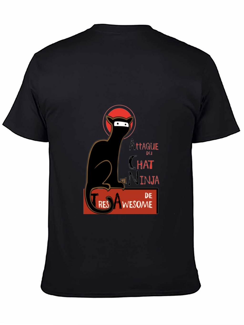 Attaque du Chat Ninja T-shirt