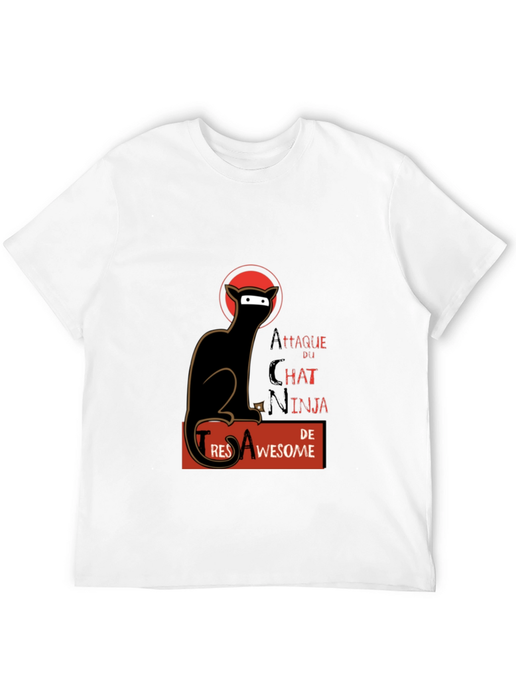 Attaque du Chat Ninja T-shirt