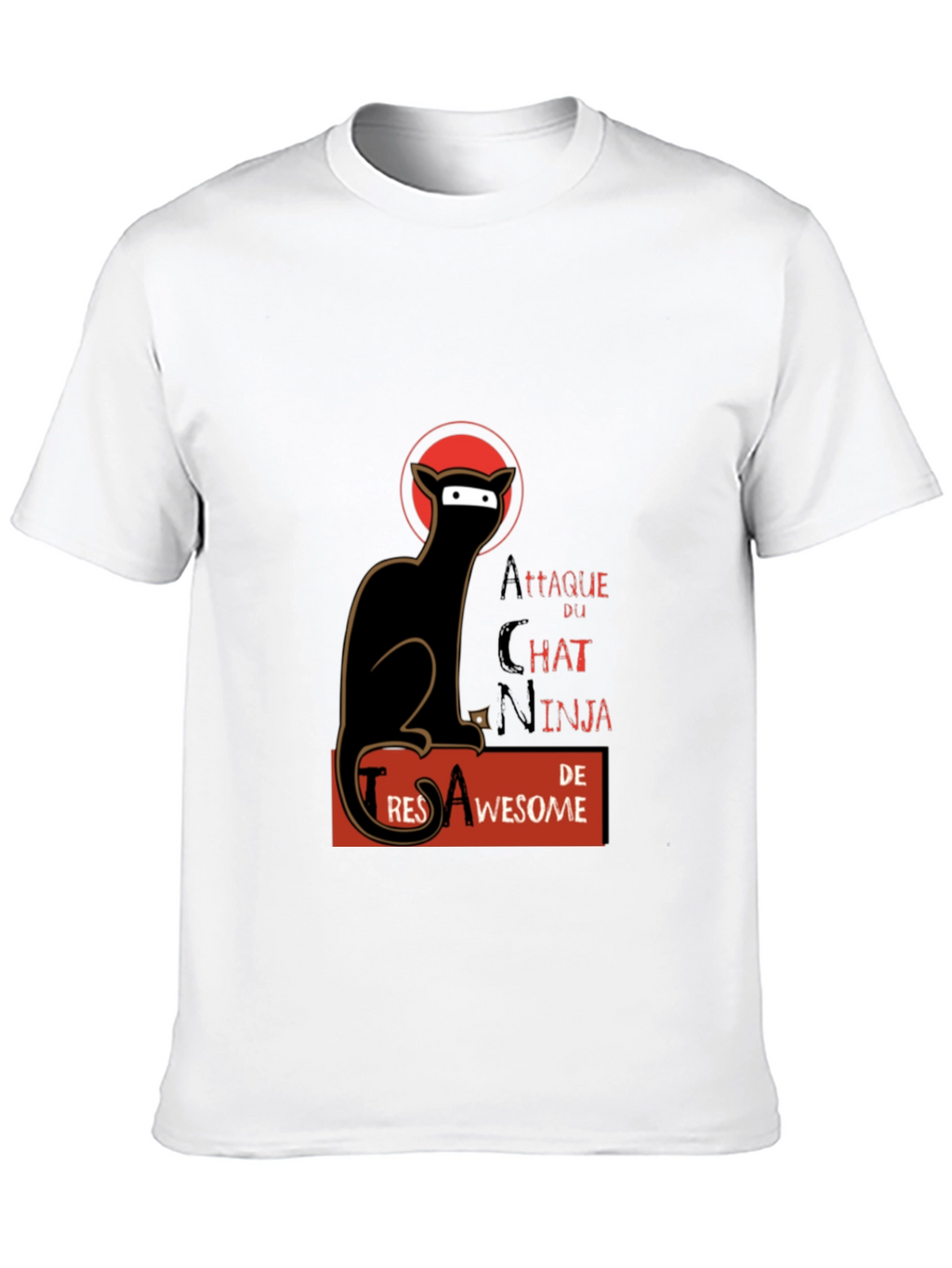 Attaque du Chat Ninja T-shirt