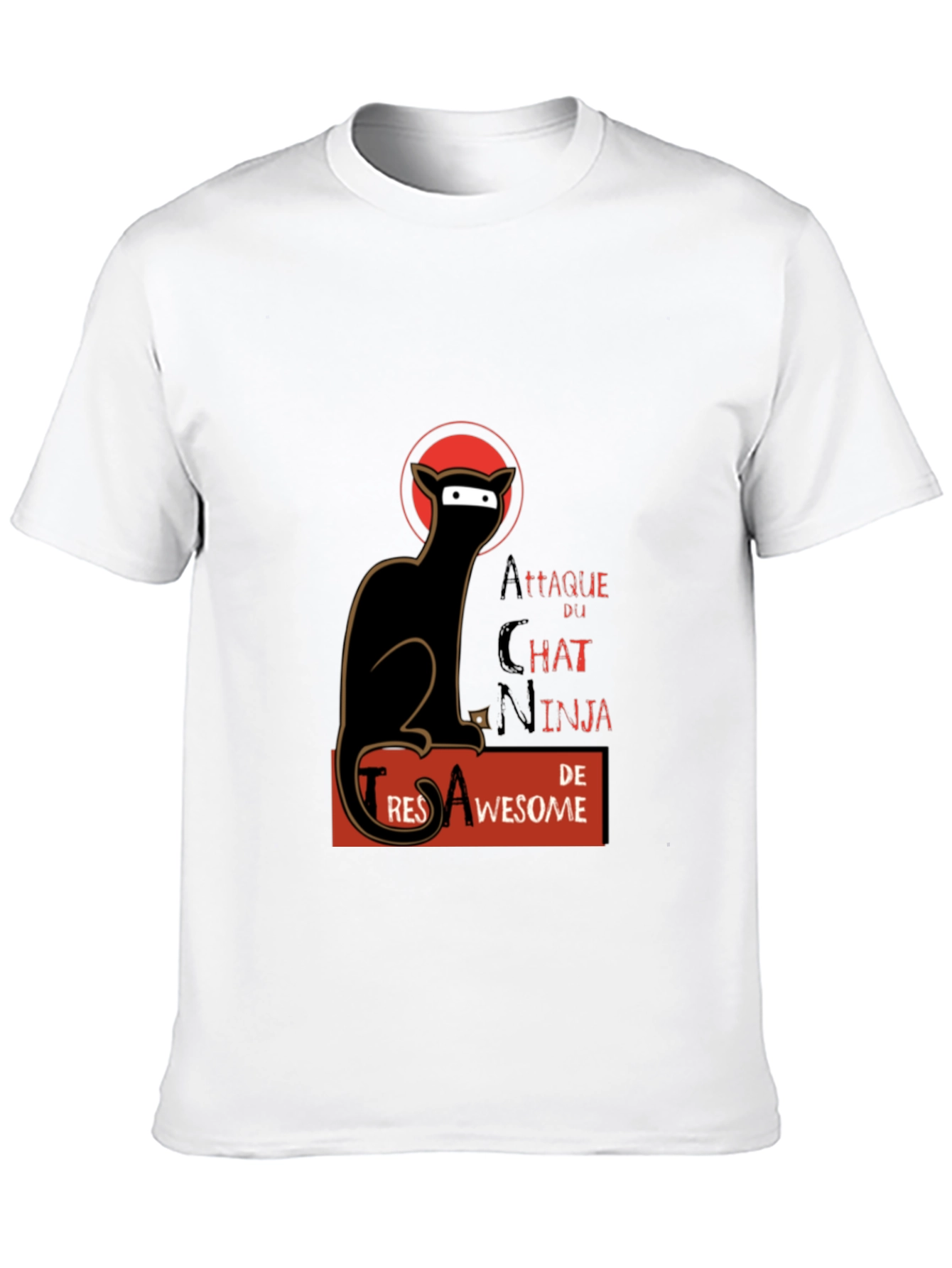 Attaque du Chat Ninja T-shirt