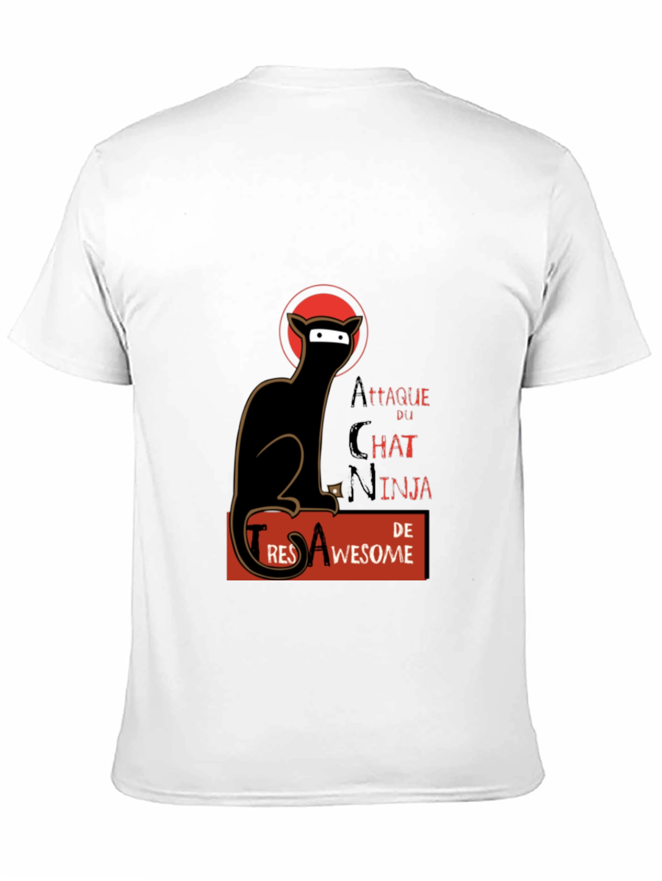 Attaque du Chat Ninja T-shirt
