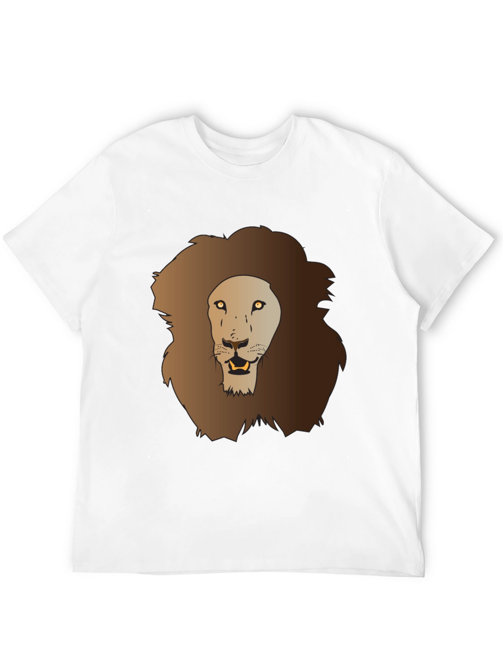 Lion Graphic Tee - Mens Black T-Shirt