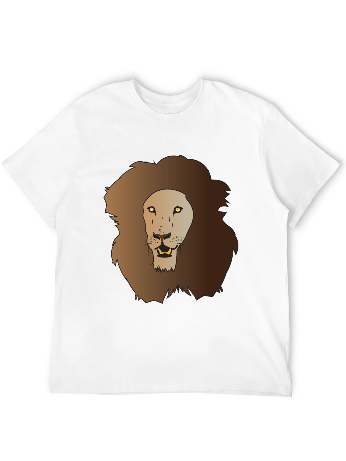 Lion Graphic Tee - Mens Black T-Shirt