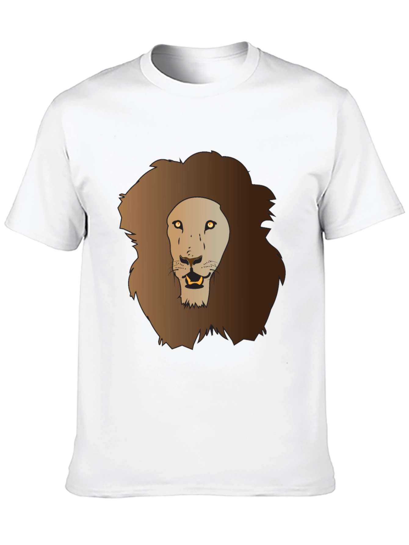 Lion Graphic Tee - Mens Black T-Shirt