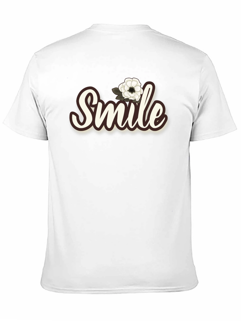 Smile Floral Graphic Tee - Unisex