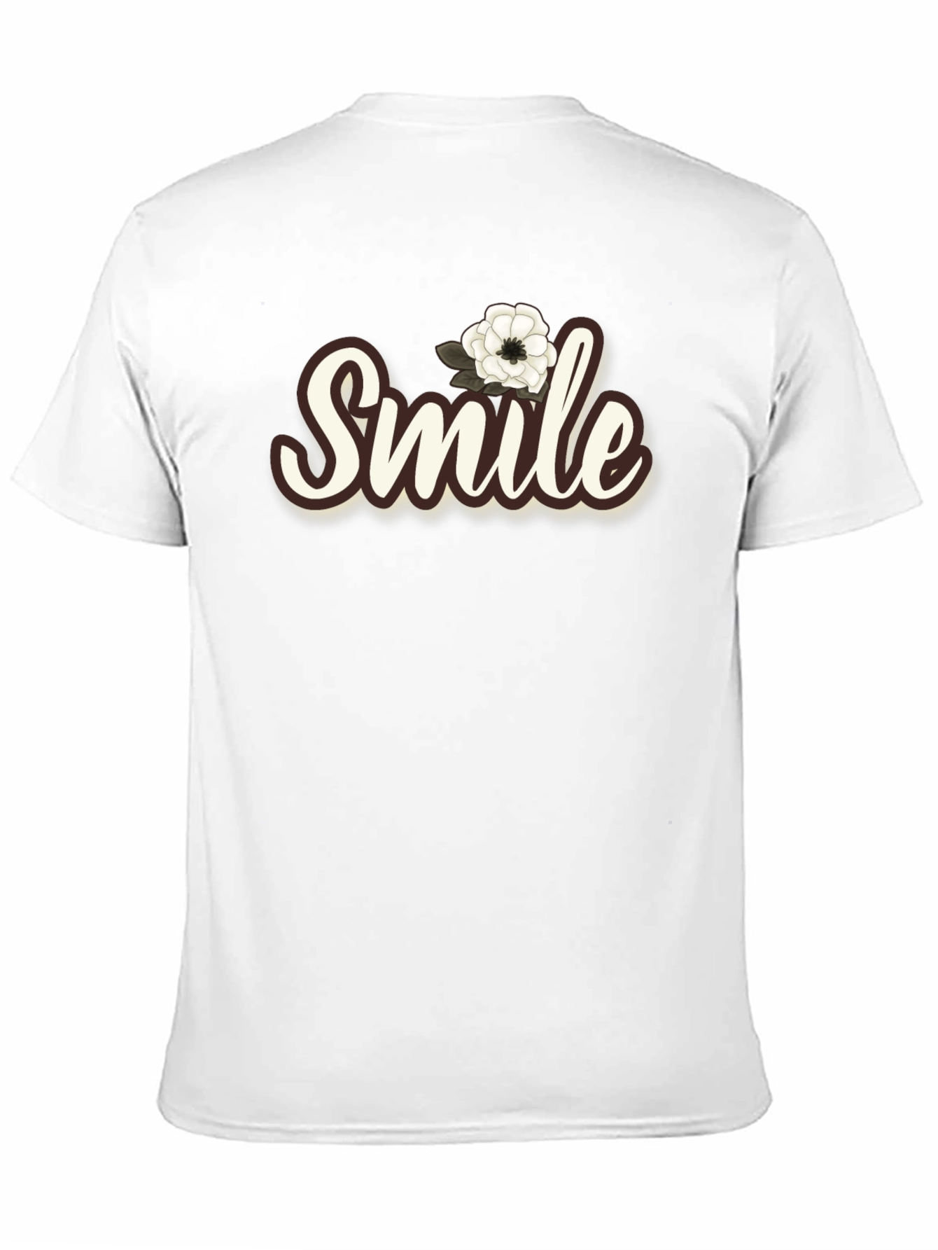 Smile Floral Graphic Tee - Unisex