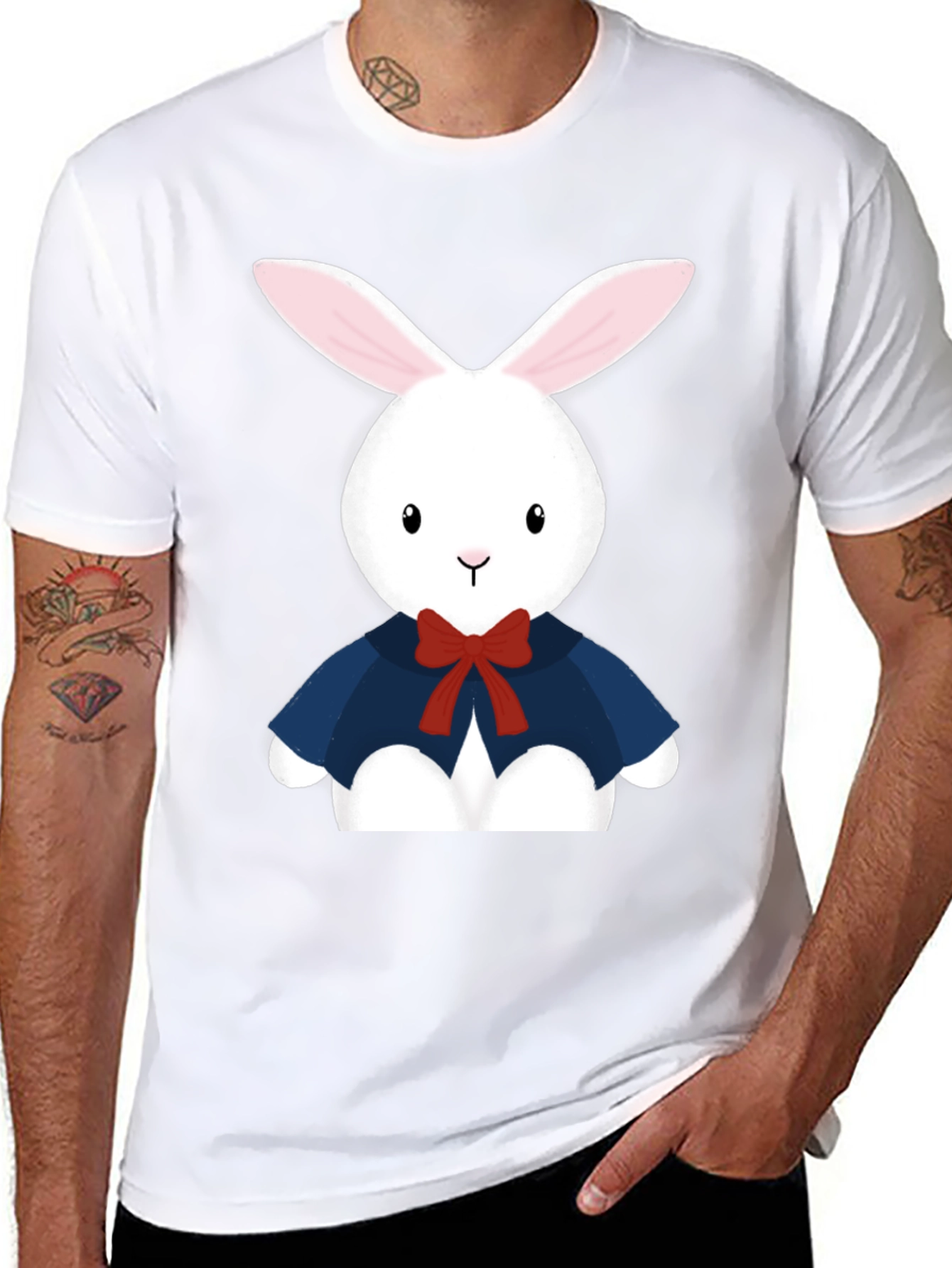 Bunny with Bowtie T-Shirt