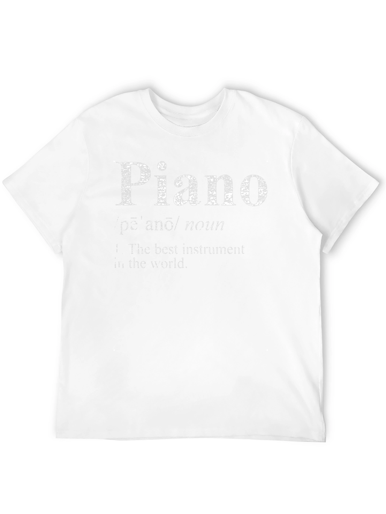 Piano Definition T-Shirt - Musician Gift