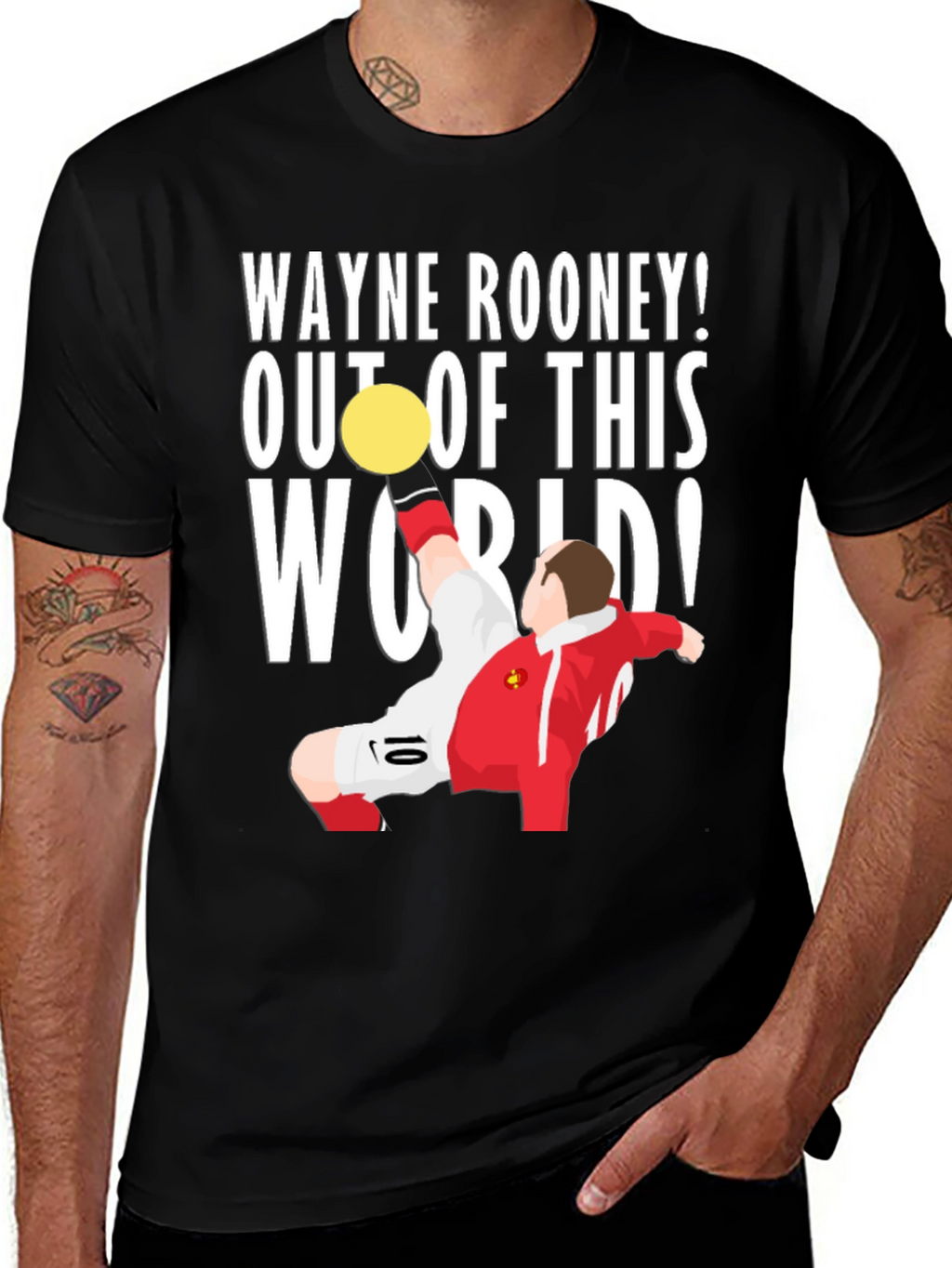 Wayne Rooney Out Of This World T-Shirt