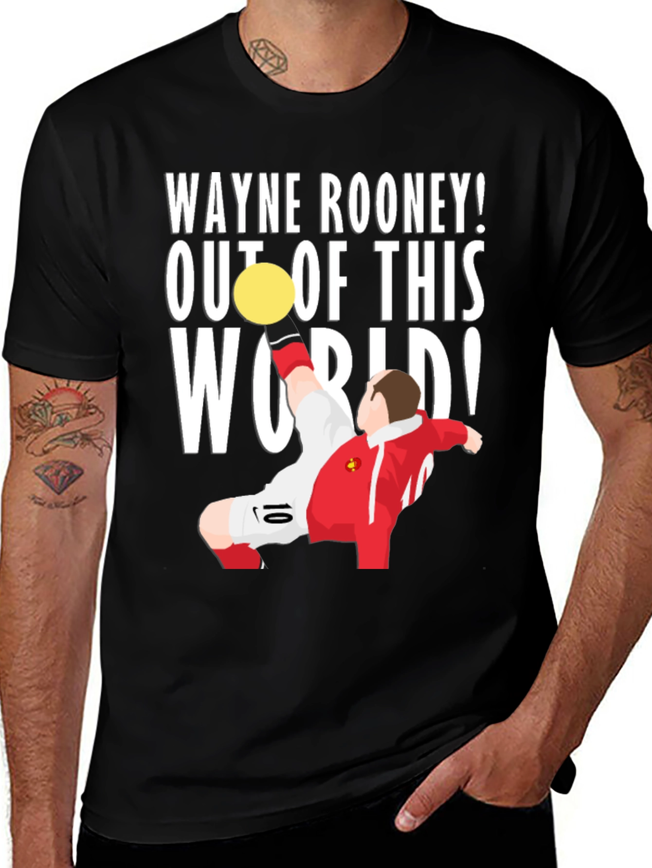 Wayne Rooney Out Of This World T-Shirt