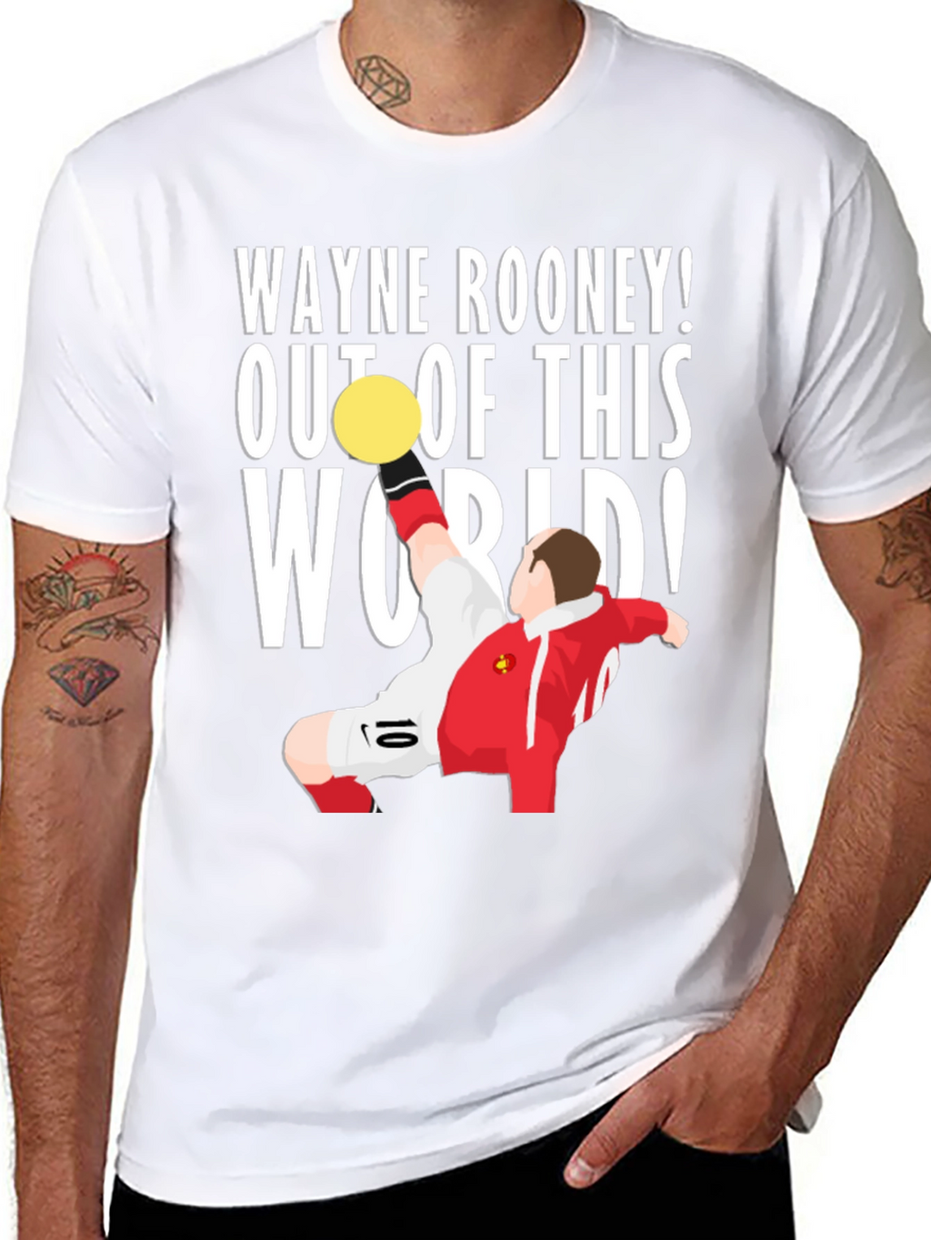 Wayne Rooney Out Of This World T-Shirt