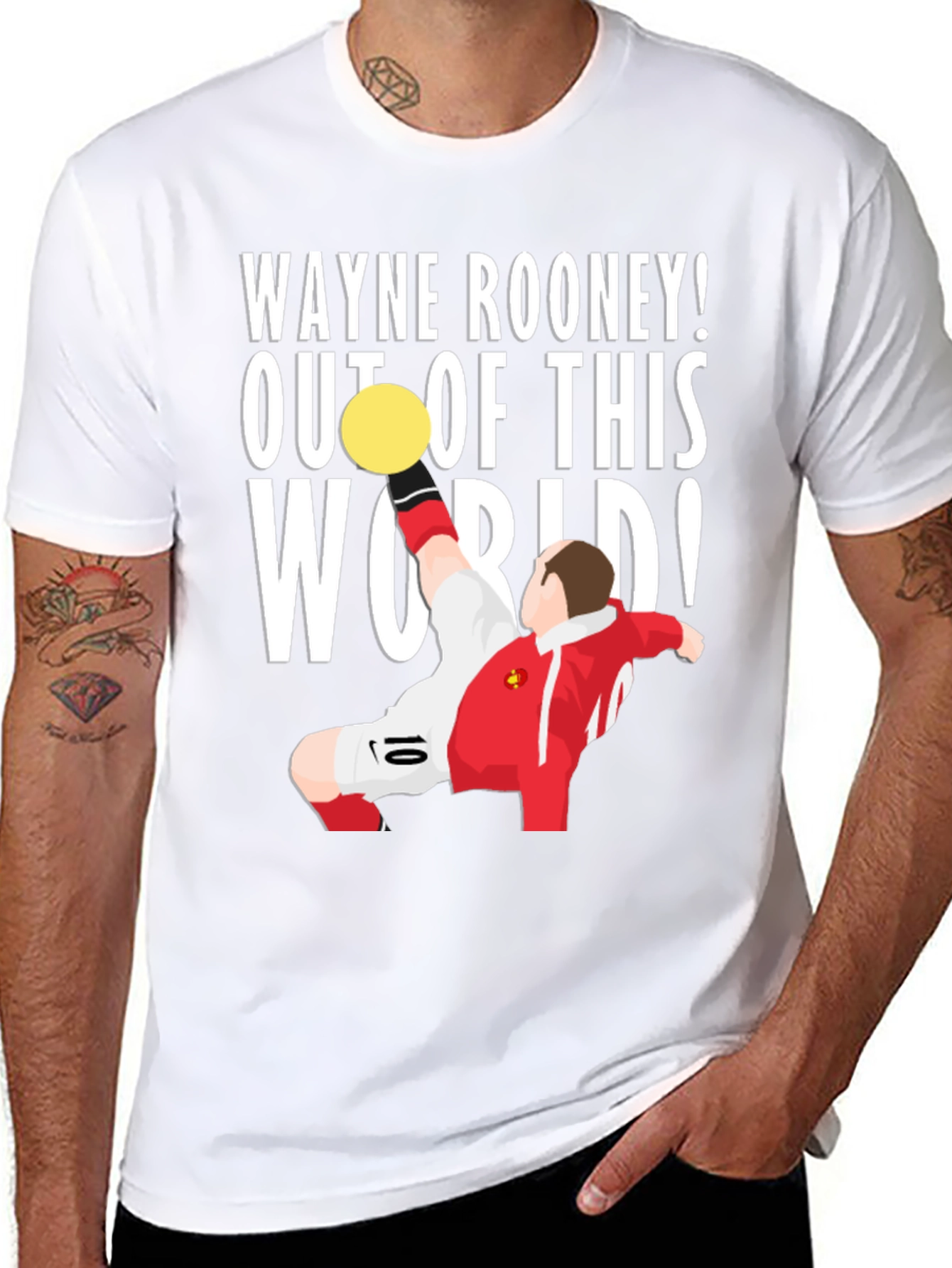 Wayne Rooney Out Of This World T-Shirt