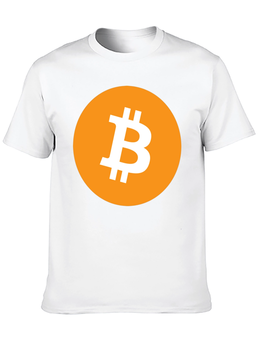 Bitcoin Logo Graphic Black T-Shirt
