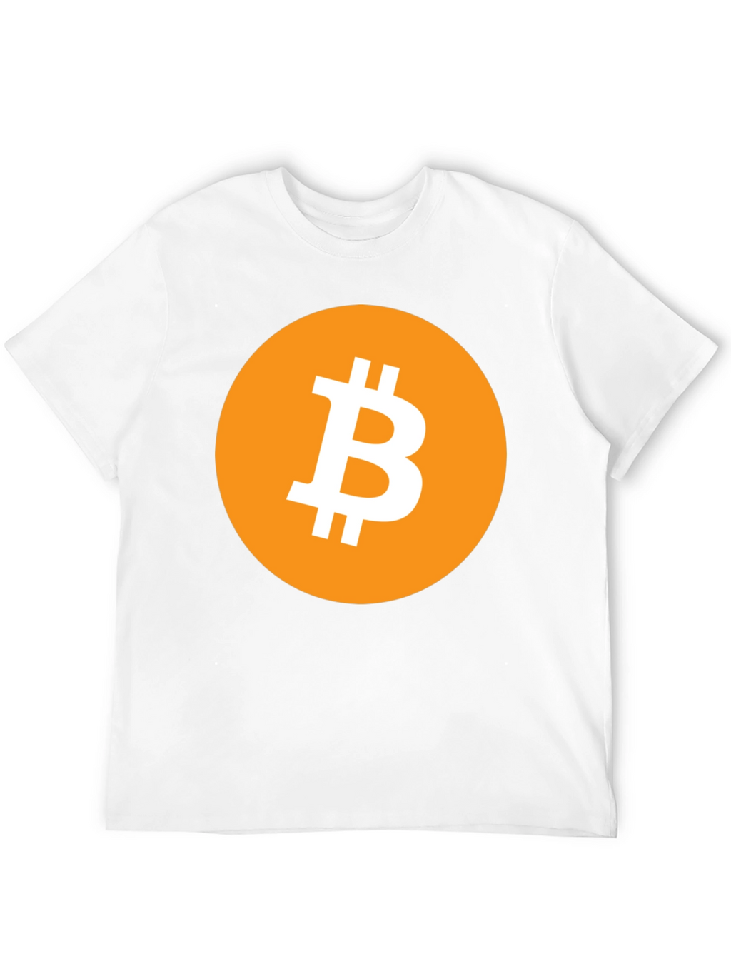 Bitcoin Logo Graphic Black T-Shirt