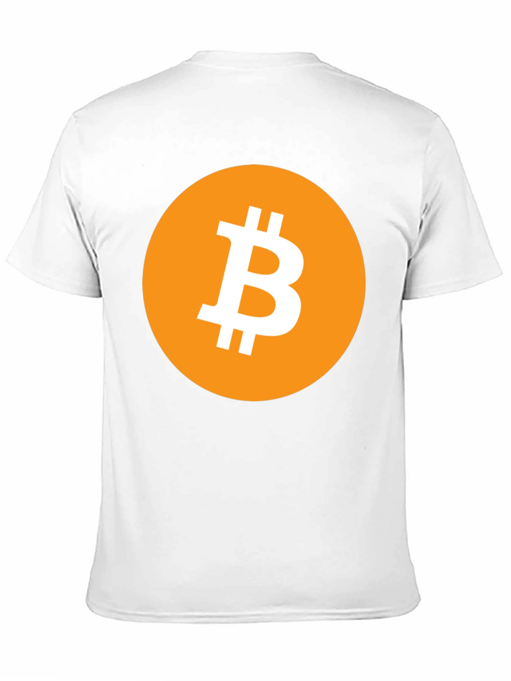 Bitcoin Logo Graphic Black T-Shirt