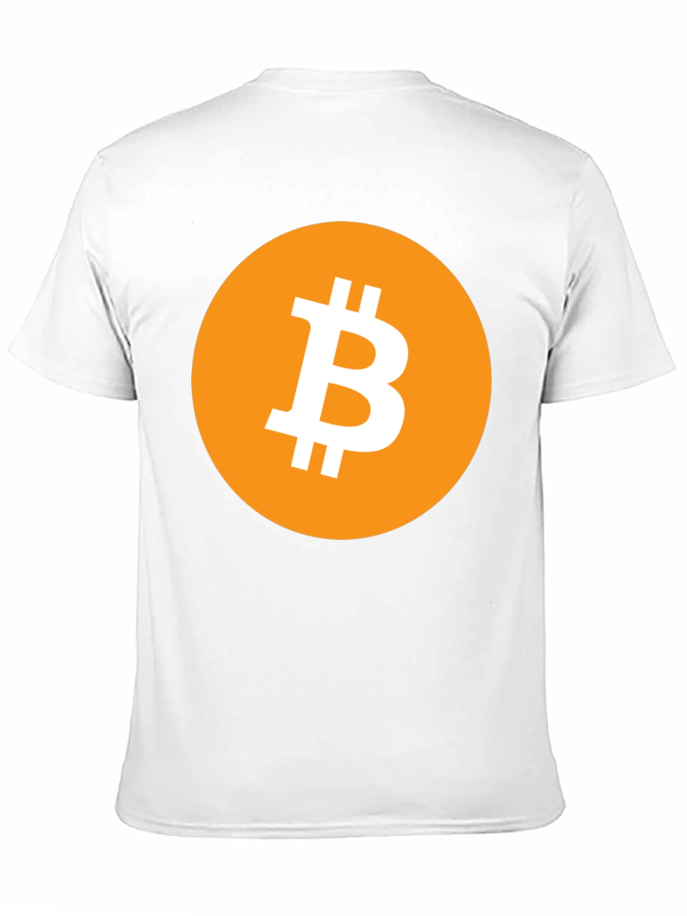 Bitcoin Logo Graphic Black T-Shirt