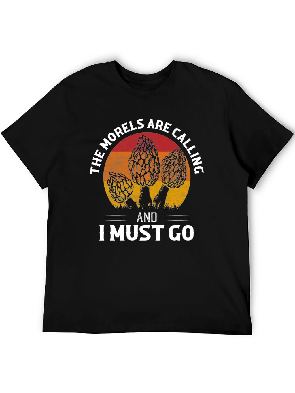 Morel Mushroom Hunting T-Shirt