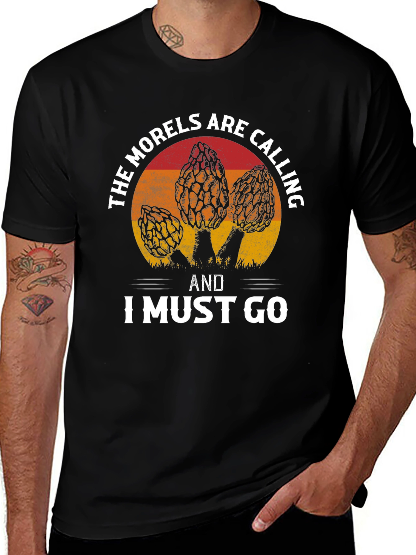 Morel Mushroom Hunting T-Shirt