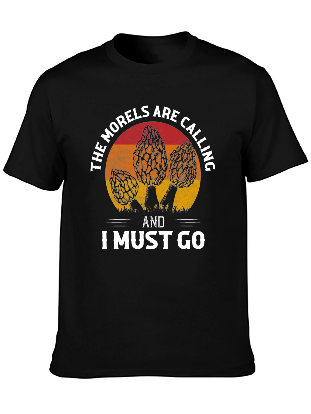 Morel Mushroom Hunting T-Shirt