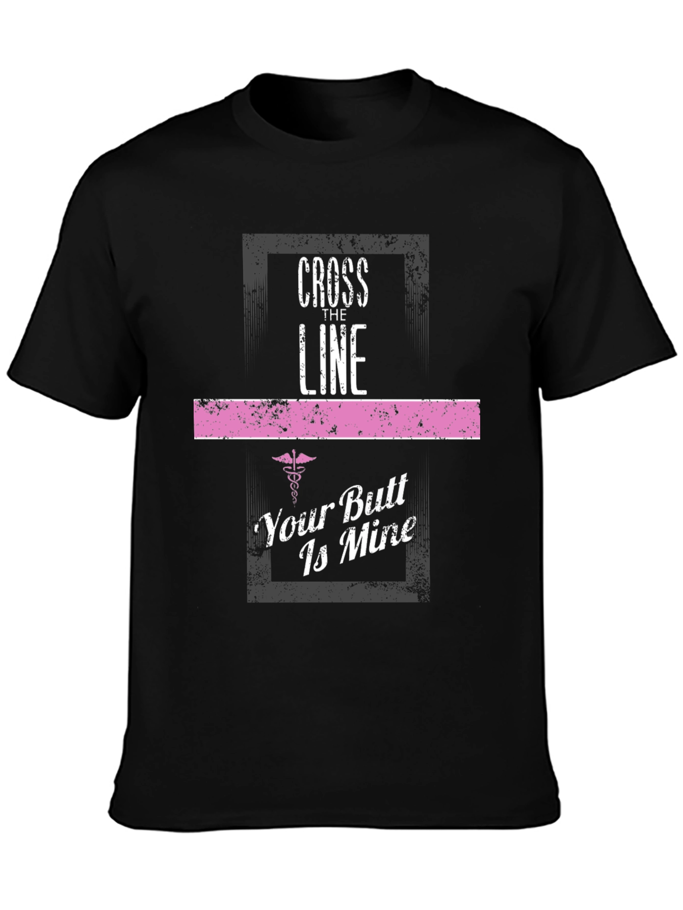 Cross The Line T-Shirt - Funny Nurse Gift