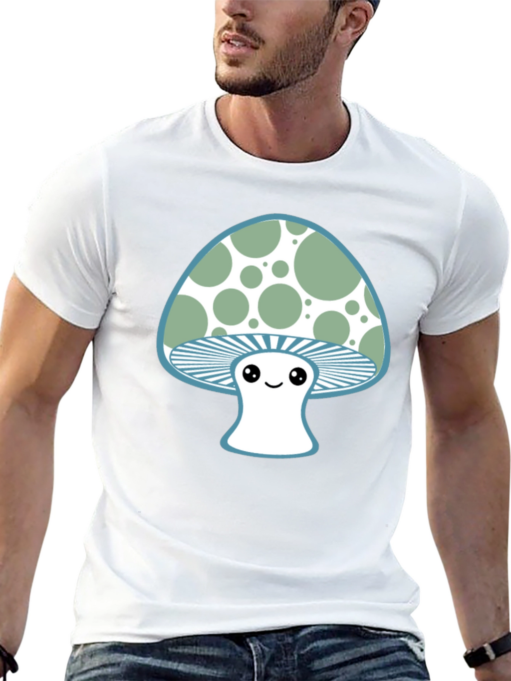 Mushroom Graphic Tee - Fun & Stylish!