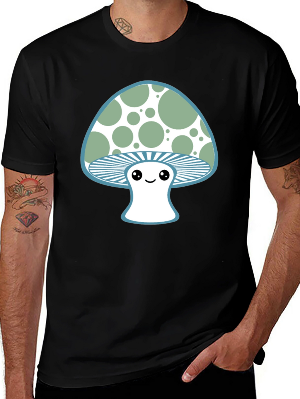 Mushroom Graphic Tee - Fun & Stylish!