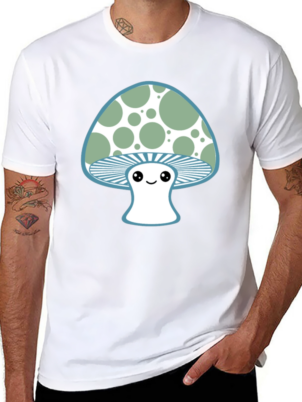 Mushroom Graphic Tee - Fun & Stylish!